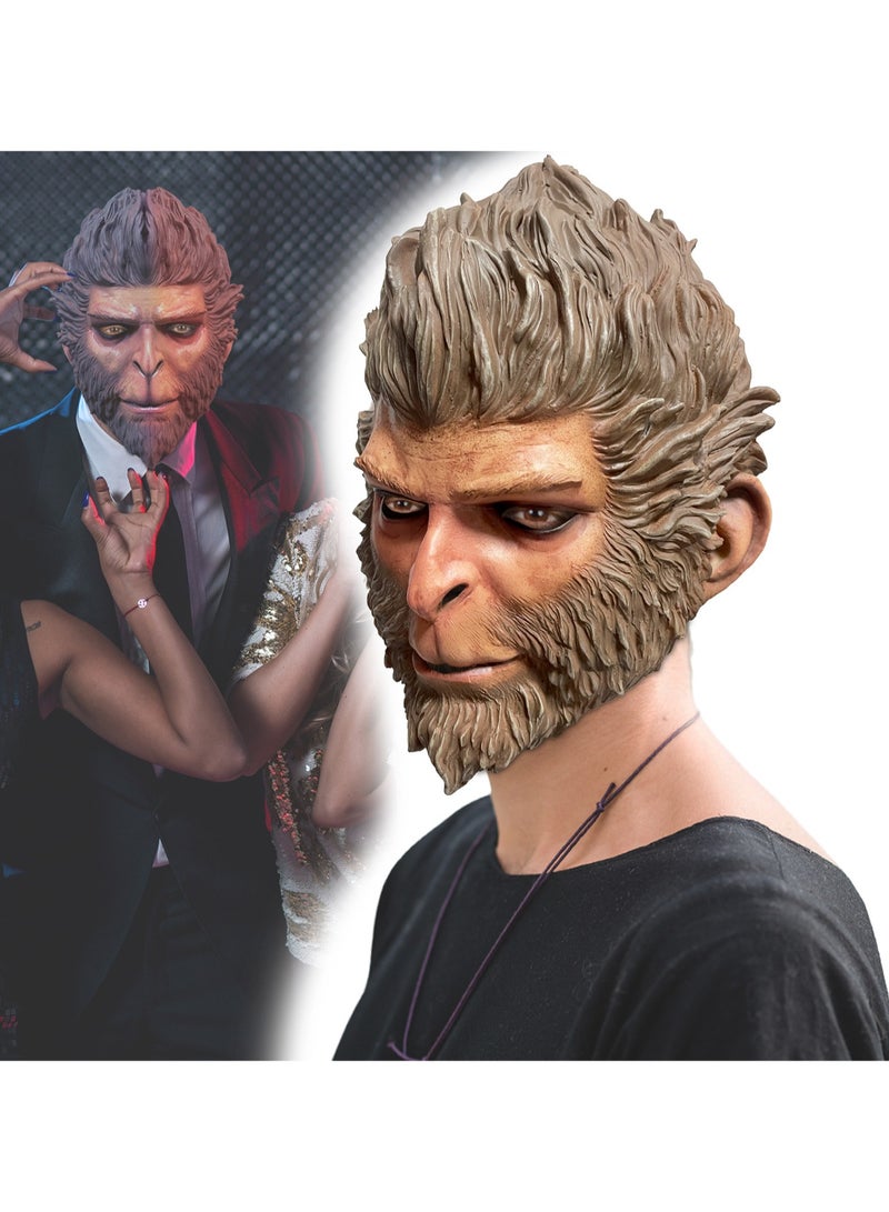 Wukong Funny Monkey Mask Suitable For Role Play Party Gathering - Image 2