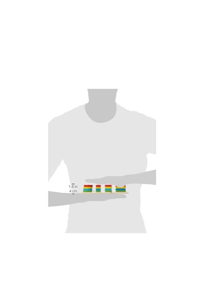 Wooden geometric shapes learning game for children - Image 2