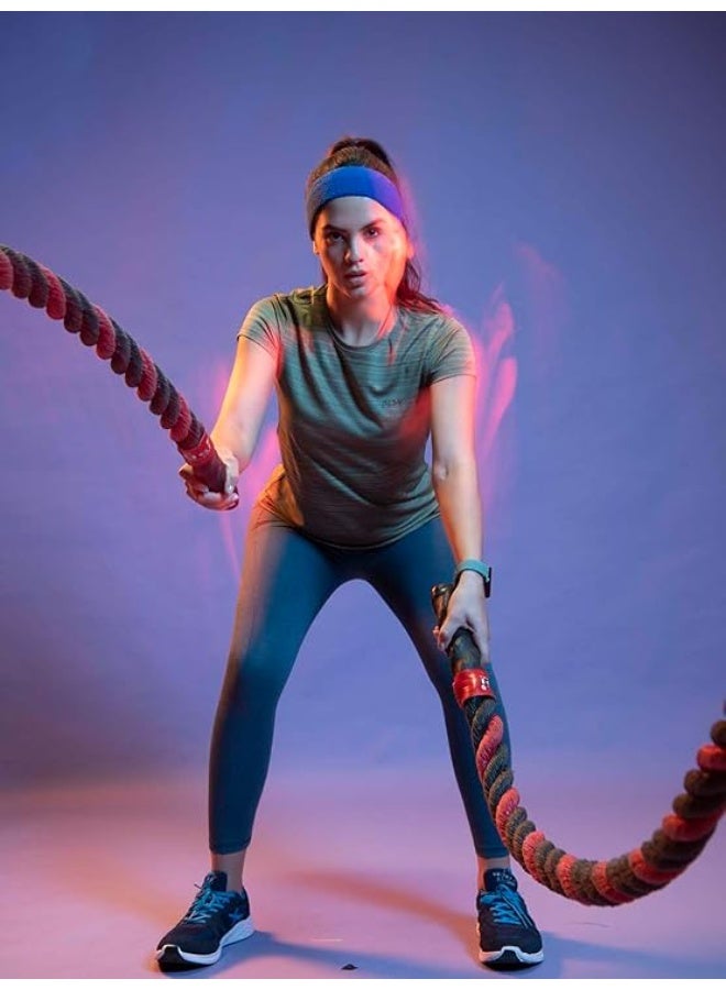 ليرا سترة نسائية سريعة الجفاف بأكمام قصيرة قابلة للتنفس ومرنة | قد يختلف لون الظل - Image 4