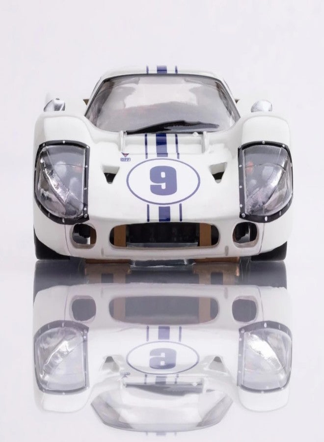 AFX 22078 Ford GT40 Mark IV #9 White HO Slot Car AFX22078 Mega G+ - Image 3