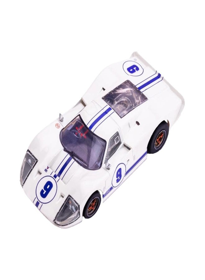 AFX 22078 Ford GT40 Mark IV #9 White HO Slot Car AFX22078 Mega G+ - Image 1
