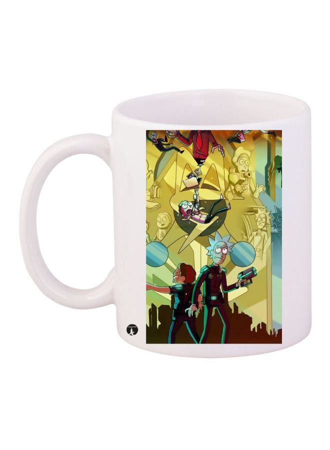 RKN Rick And Morty Printed Coffee Mug  11ounce - Image 1