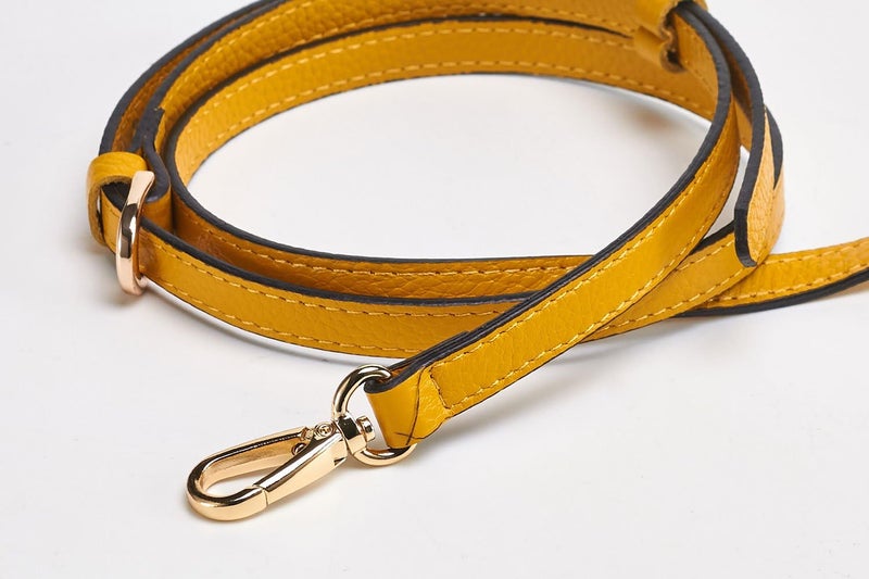 Live Up Full Grain Purse Strap Genuine Leather Replacement for Cross Body Bag Handbags - Image 2