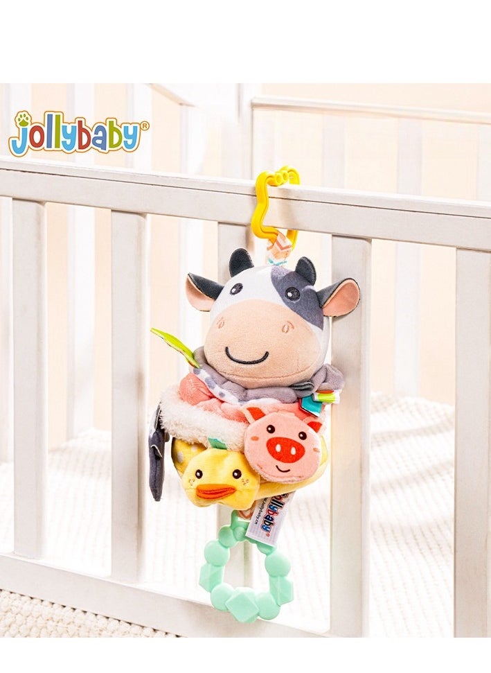 Jollybaby Baby Music Bell Pendant - Baby Cart Wind Chime Soothing Toy - Bedhead Bell Car Pendant  - Image 1