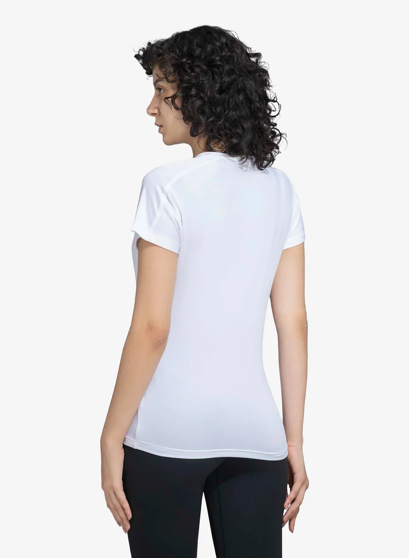 اديداس Aeroready Train Essentials Minimal Branding V-Neck T-Shirt