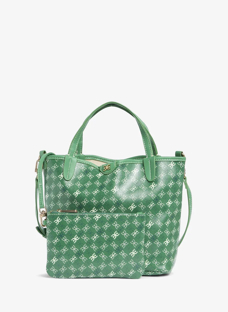 Harper Monogram Mini Shopper Tote