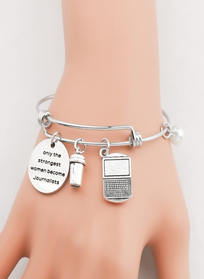 Gzrlyf Journalist Bracelet Journalist Graduation Gift Funny Journalism Gifts for News Editor Writer Reporter only the Strongest Women Become Journalists (Bracelet) - Image 5
