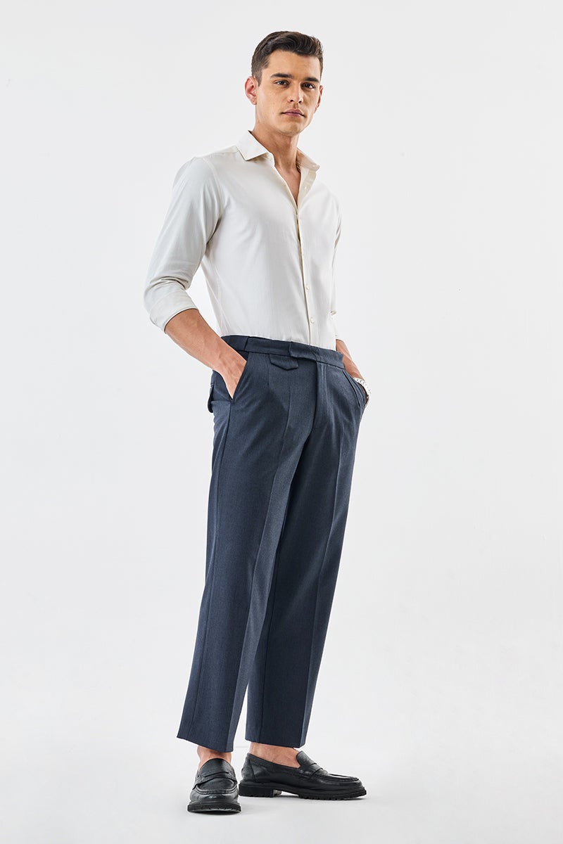 SNITCH Relaxed Fit Stretch Trousers - Image 2