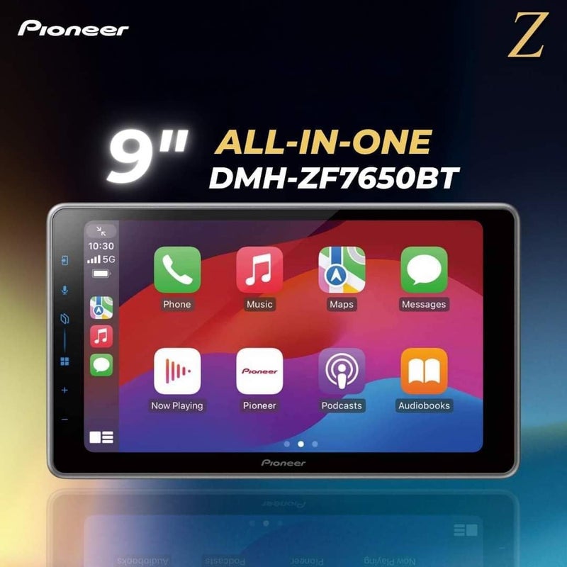 Pioneer DMH-ZF7650BT 9" Floating AV Receiver - Image 4