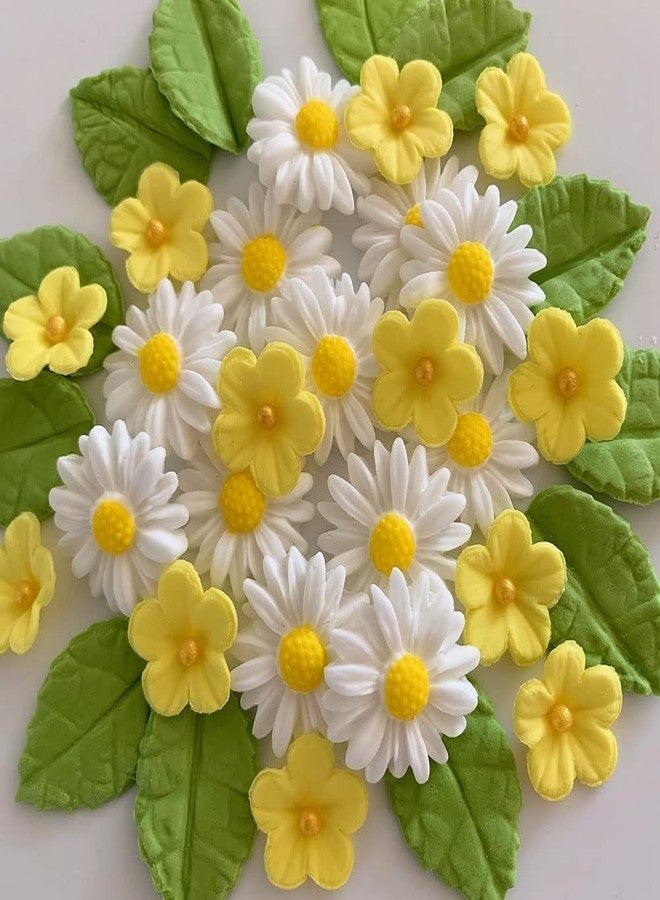 BAKING SET Silicone Flower Mould, 22 Cavities, Sunflower Rose Peony Daisy Design for Cake Decoration, Chocolate, Clay - Image 4