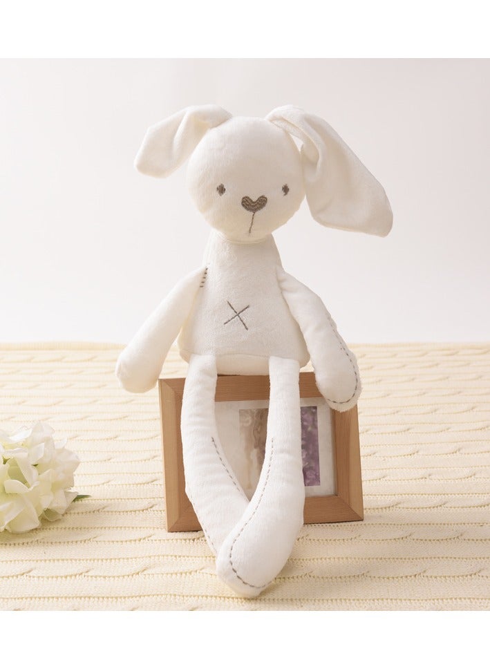 2-Pieces Soft Long Ears Rabbits Cute Soft Plush Toy，Long-Legged Rabbit Doll ，Sleeping Rabbit Comfort Plush Toy - Image 3