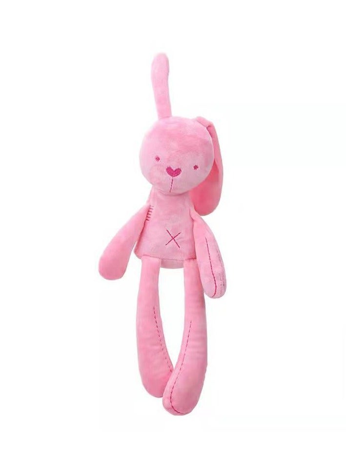 2-Pieces Soft Long Ears Rabbits Cute Soft Plush Toy，Long-Legged Rabbit Doll ，Sleeping Rabbit Comfort Plush Toy - Image 4