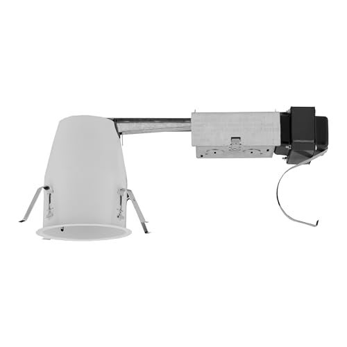 NICOR Lighting 4- Inch Remodel Lo-volt Airtight Housing Non-IC, White - Image 1