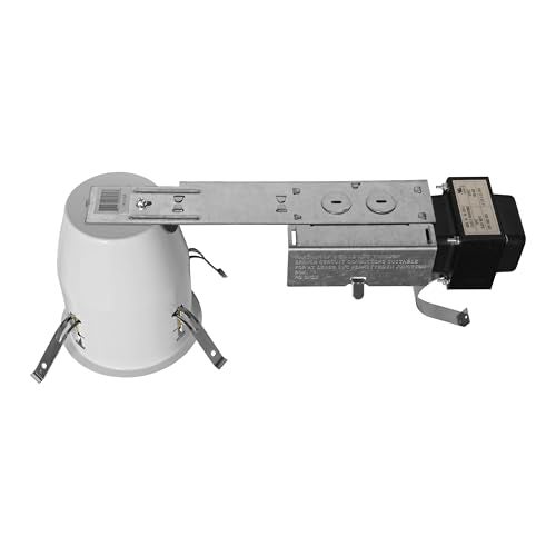 NICOR Lighting 4- Inch Remodel Lo-volt Airtight Housing Non-IC, White - Image 5
