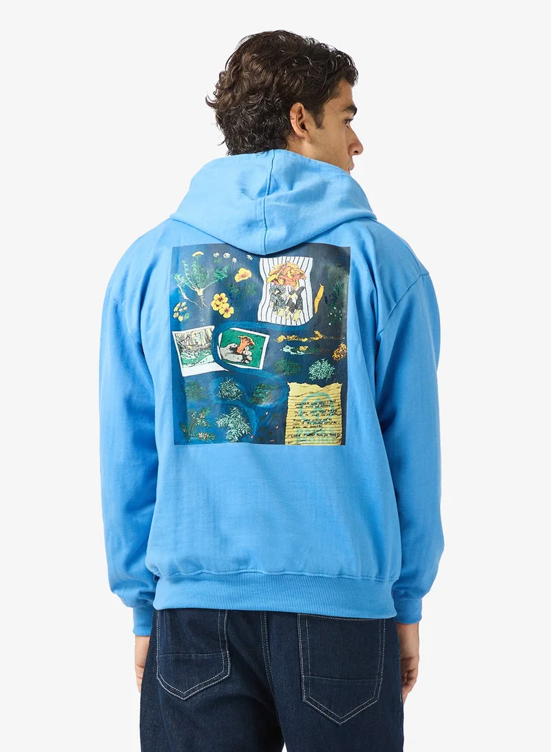 Graphic Print Hoodie