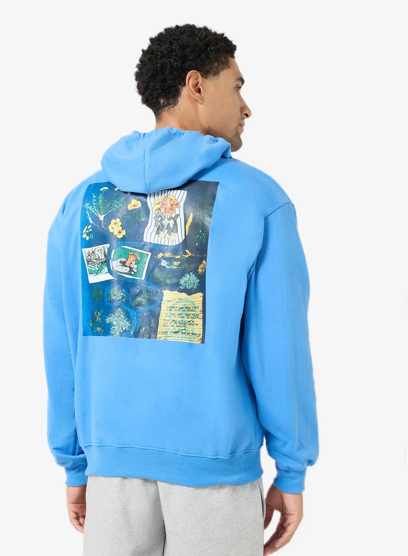 Seventy Five  Graphic Pullover Hoodie for Men | Best Price UAE