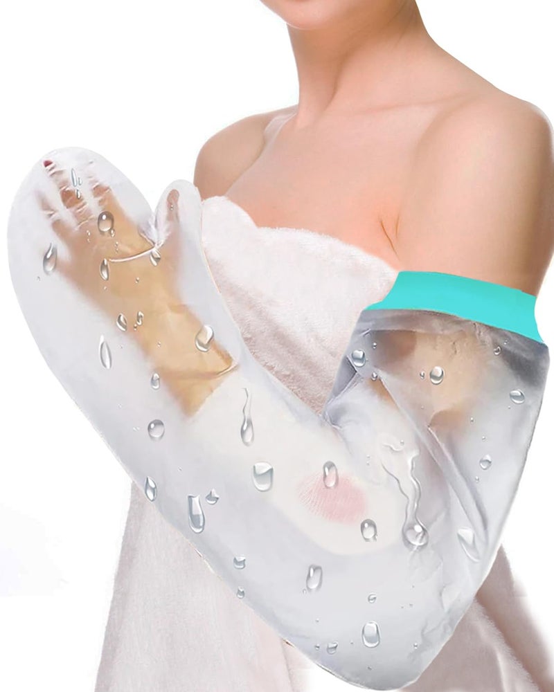 Waterproof Cast Cover for Shower - Reusable Arm Protector for Bandages and Dressings - Image 1
