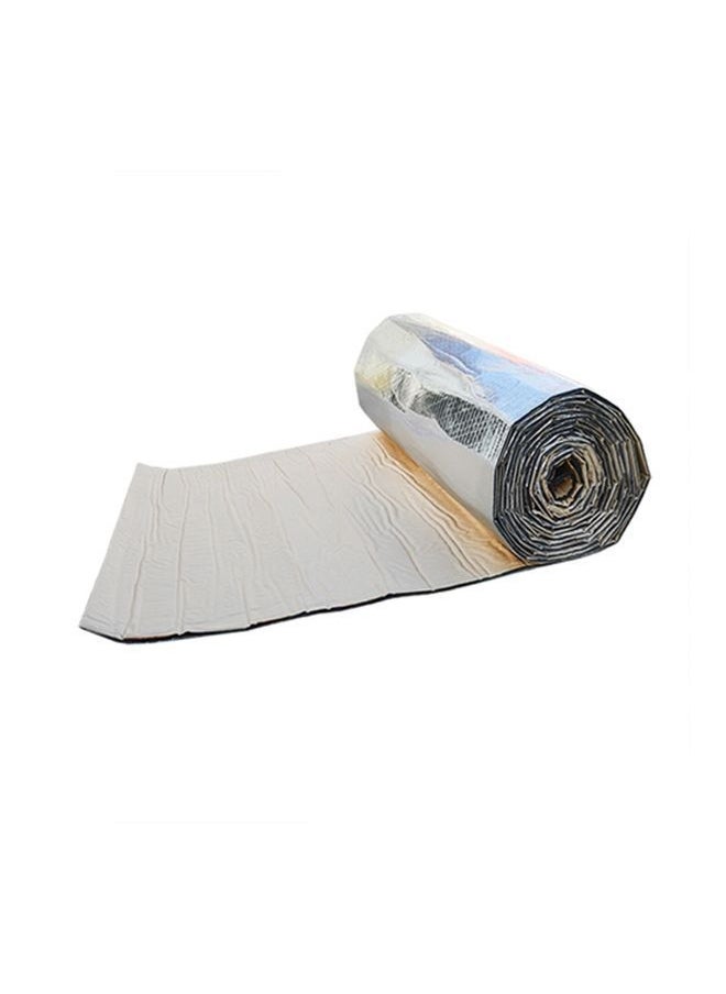 Y&D - 10mm Auto/Car/Truck Firewall Heat Sound Deadener Insulation Mat 50x200 cm Silver - Image 1
