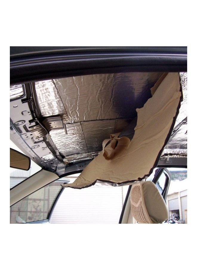 Y&D - 10mm Auto/Car/Truck Firewall Heat Sound Deadener Insulation Mat 50x200 cm Silver - Image 1