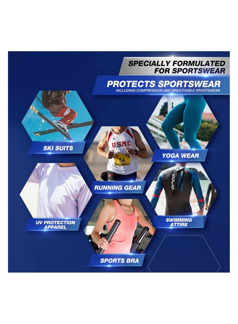 Walch كبسولات مسحوق الغسيل المضاد للبكتيريا من والش للرياضة، مكونات نباتية مصنوعة في ألمانيا، تزيل العرق والرائحة، تقتل 99.9% من الجراثيم وتزيل البقع برائحة منعشة، 30 كبسولة - Image 5