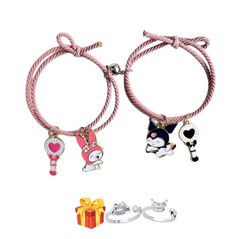 lozafot Bracelet Magnetic Couples Bracelets Mutual Attraction Relationship Matching - Image 2