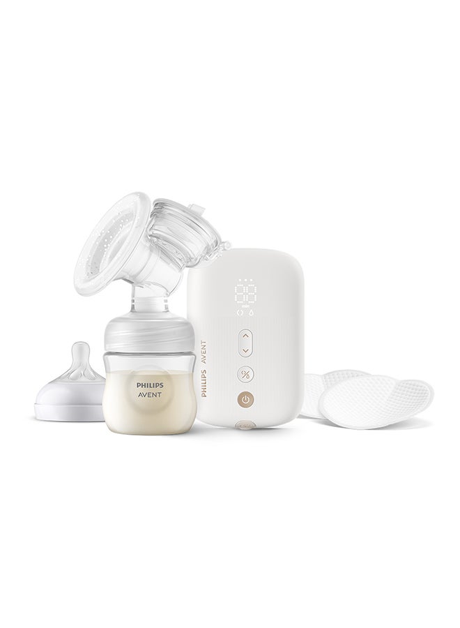 Philips Avent Single Electric Breast Pump Rechargeable, 3 Pin | No.1 Brand Recommended by Moms Worldwide | Natural Motion Technology For Quicker Milk Flow - Image 1