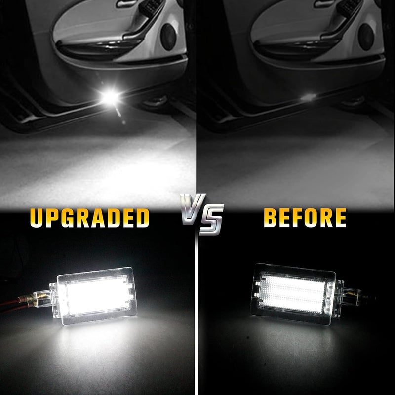 NDRUSH LED Car Door Light Puddle Lights Performance Courtesy Shadow Light Compatible with 2011-2017 Chrysler 200 2005-2020 Chrysler 300 2008-2014 Dodge Avenger 2008-2020 Challenger 2006-2020 Charger - Image 4