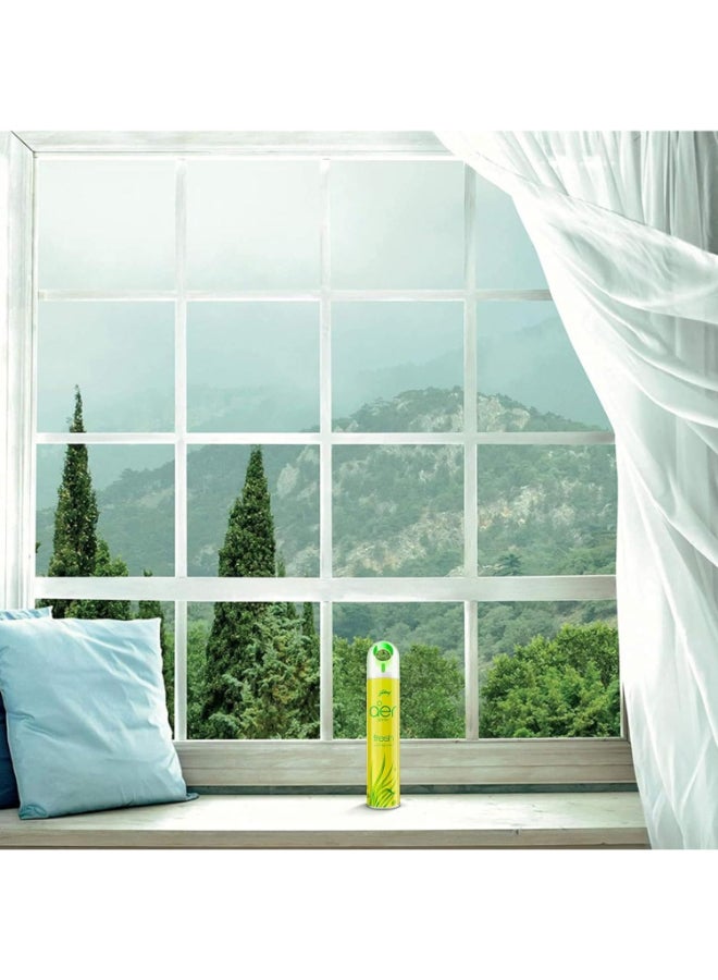 Godrej Aer Air Freshener Spray Fresh Lush Pack of 2 Green 300ml - Image 5