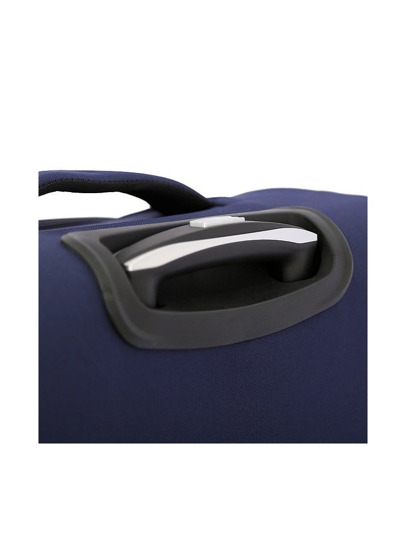 GIORDANO - Softside Luggage Trolley Bag 3 Pieces Set With Double Spinner Wheel ,Blue (S-20inch,M-24inch,L-28inch) - Image 1