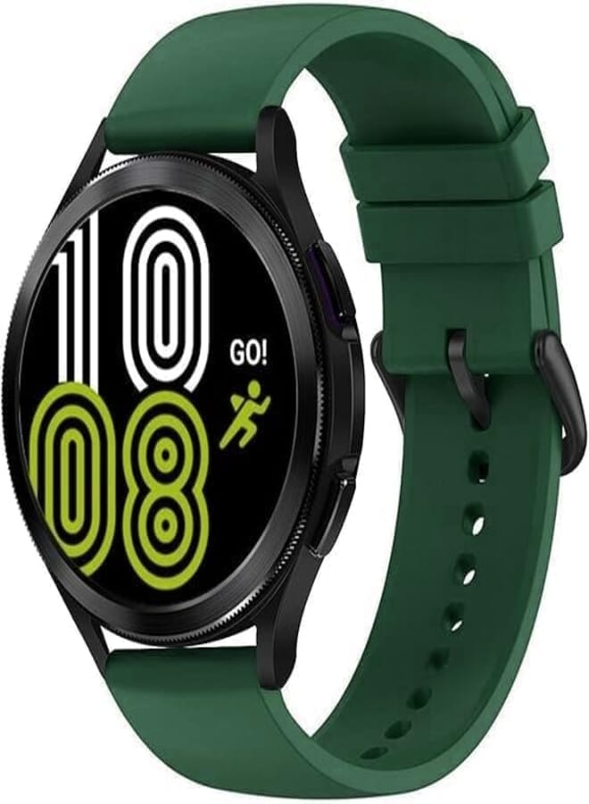 Next Next Store 20mm Silicone Strap Compatible with Samsung Gear Sport/Watch 4/5/5 Pro/S2 Classic/Active 2 40mm 44mm/Amazfit GTS 3/4/4 Mini/Bip 3/Pro/G Mini/G2e/Bip U/U Pro