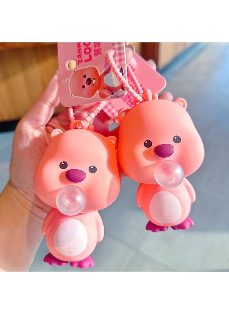 Loopy Bubble Pop Keychain Stress Reliever Loopy Ruby [boutique with tag]] 
