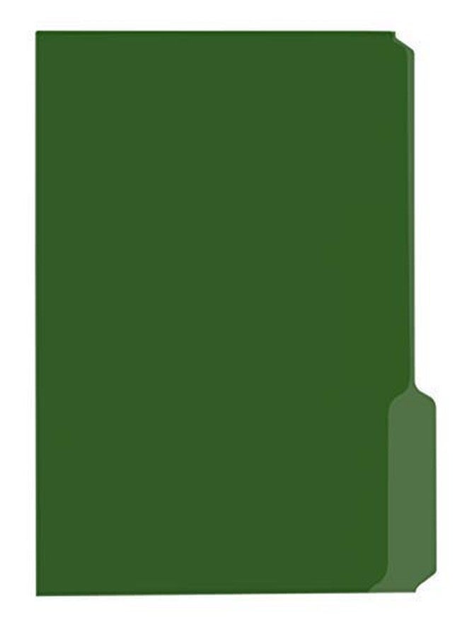 The File King 1/3 Cut Dark Green File Folders Letter Size - 100 Pack | Colored Manilla Folders 8.5 x 11 | USA Made | Assorted 3 Tab Color Manila File Folder | Office Supplies | Basic Filing Folder - Image 5
