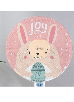 Cool Baby COOLBABY Children's Anti-pinch Fan Protective Cover-Cartoon Fan Cover Safety Cover-Household Floor Type Electric Fan Protective Cover Washable Fan Mesh Cover  - Image 3