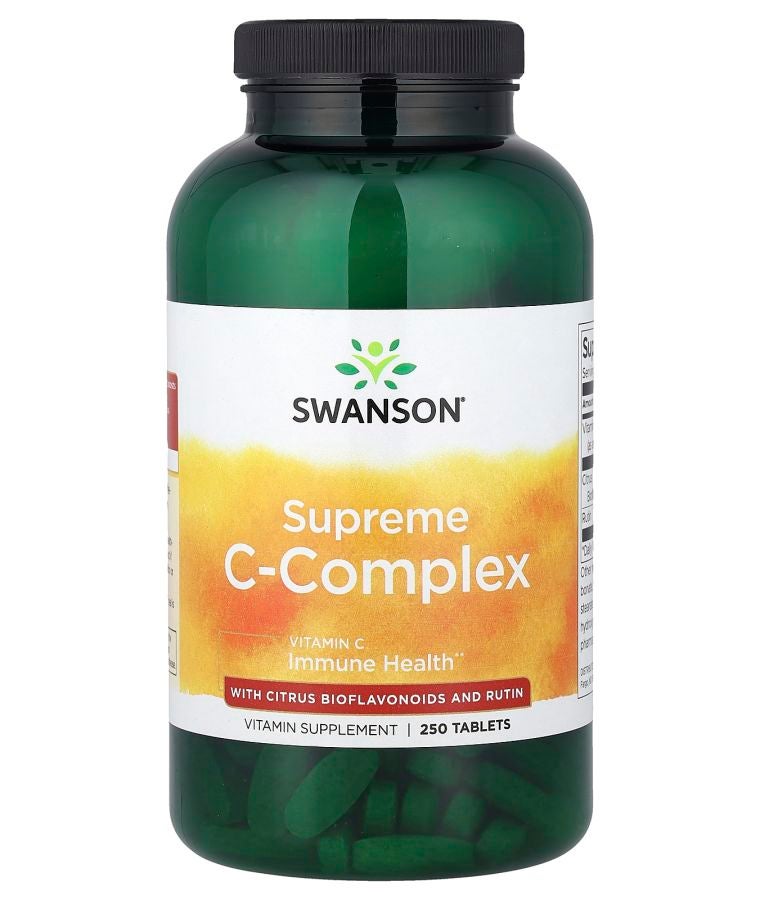 Supreme C-Complex with Citrus Bioflavonoids and Rutin 250 Tablets