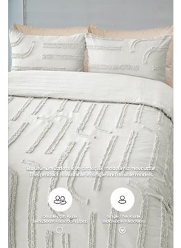 Cotton Sasha Embossed Bedspread Set Single Daily Boho 2 Piece Fiber Filled - pzsku/Z8506BDBDB09E2FFB3350Z/45/_/1739962362/85368d4e-8583-40b9-a582-1a4e8cc3aad3