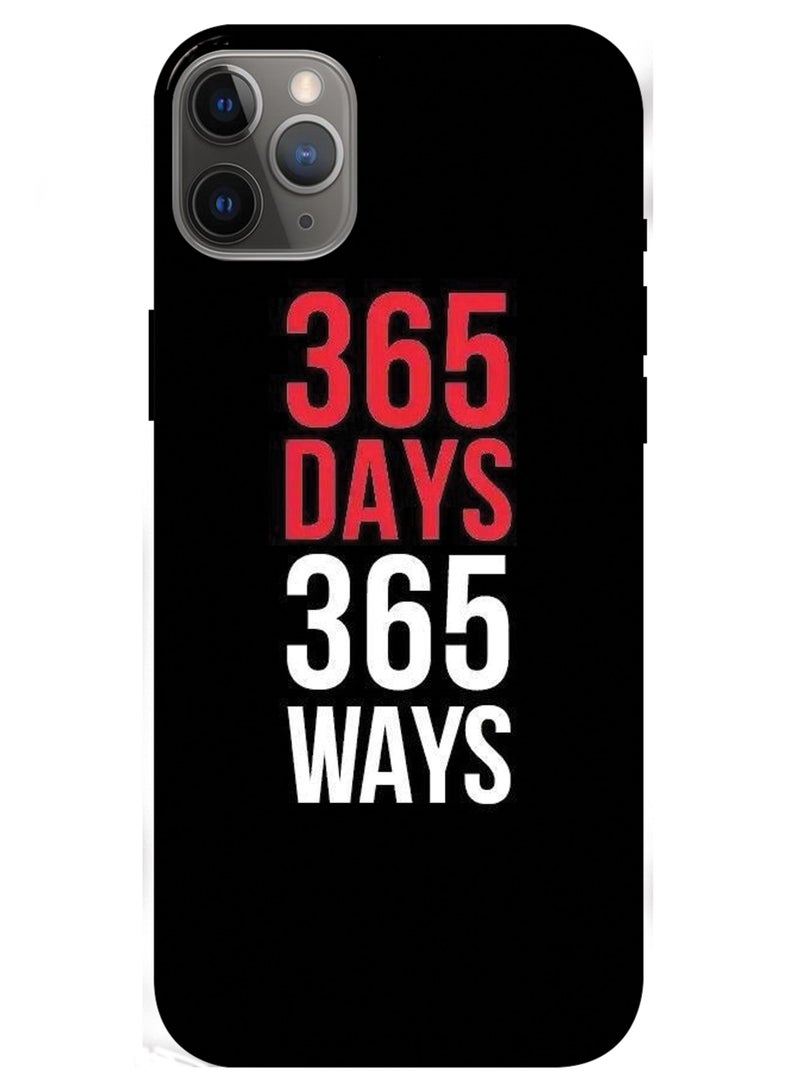Protective Digital Printed Mobile Case Cover for Apple iPhone 11 Pro Max 10 king 6.5 Inch  365 days-365-wats
