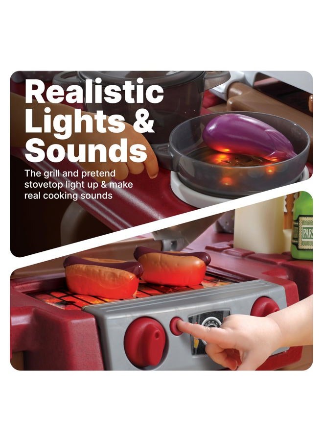 STEP2 GRND WLK-IN KTN&GRL 8214KR Kitchen Roleplay - Image 3