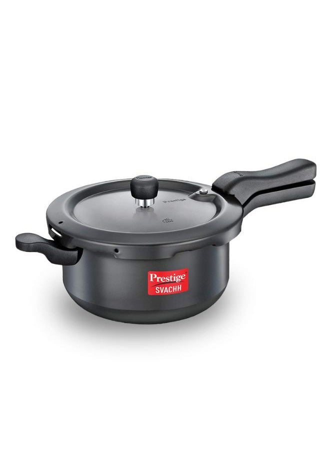 Prestige - 3.5 Liter Svachh Hard Anodised Pressure Cooker Junior Deep Pan - Image 1