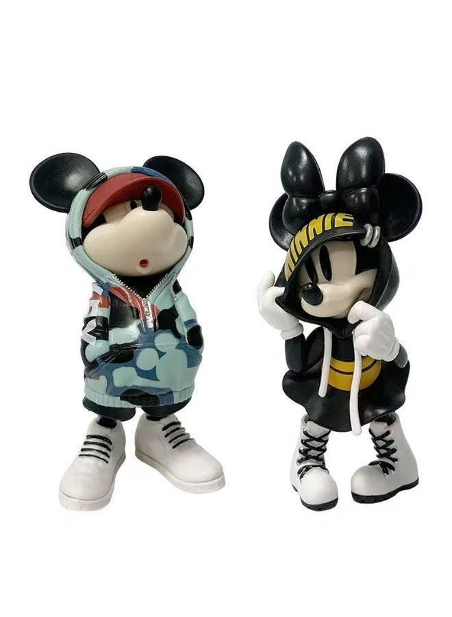 ميني ماوس يدوية الصنع لطيف الكرتون سطح المكتب الديكور الفتيان والفتيات هدايا عيد اللعب العصرية - Image 1