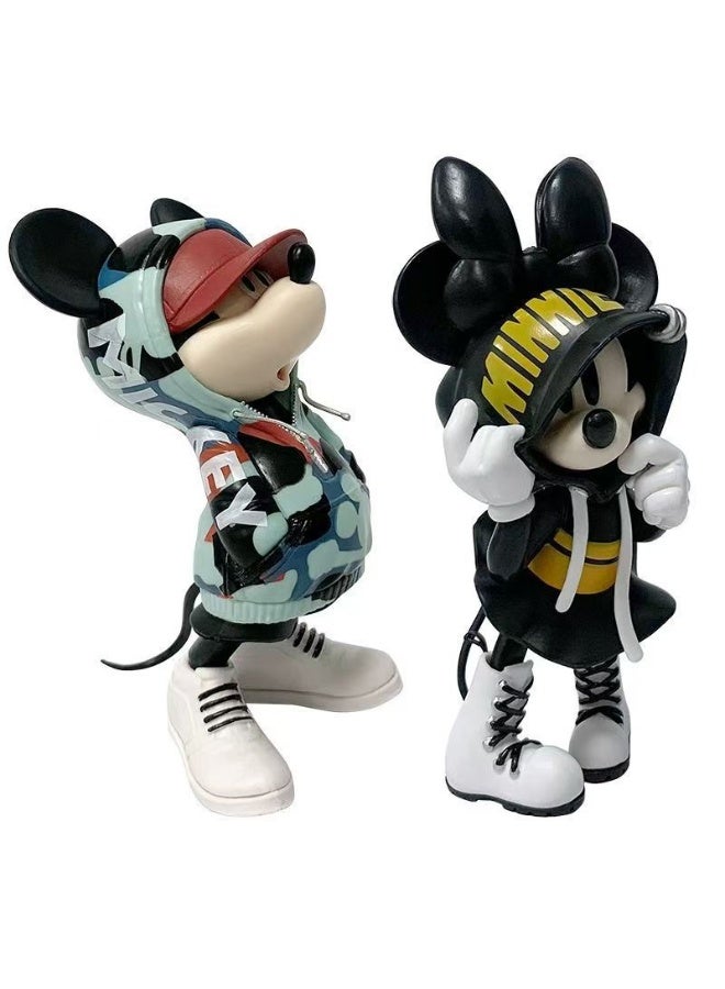 ميني ماوس يدوية الصنع لطيف الكرتون سطح المكتب الديكور الفتيان والفتيات هدايا عيد اللعب العصرية - Image 2