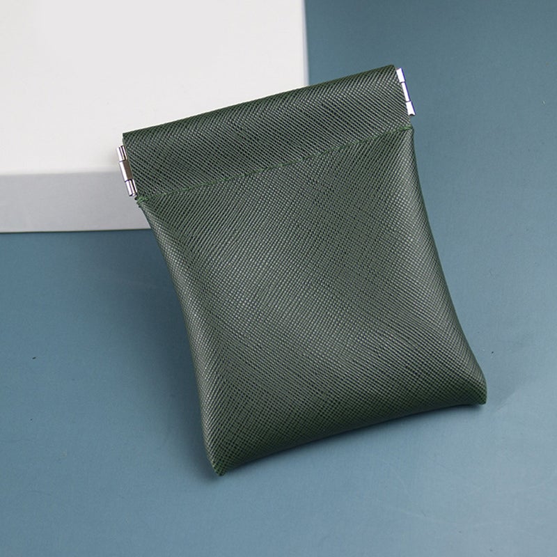 2Pcs Leather Change Purse Fashionable Purse Small Earphone Cash Storage Bags - Image 5