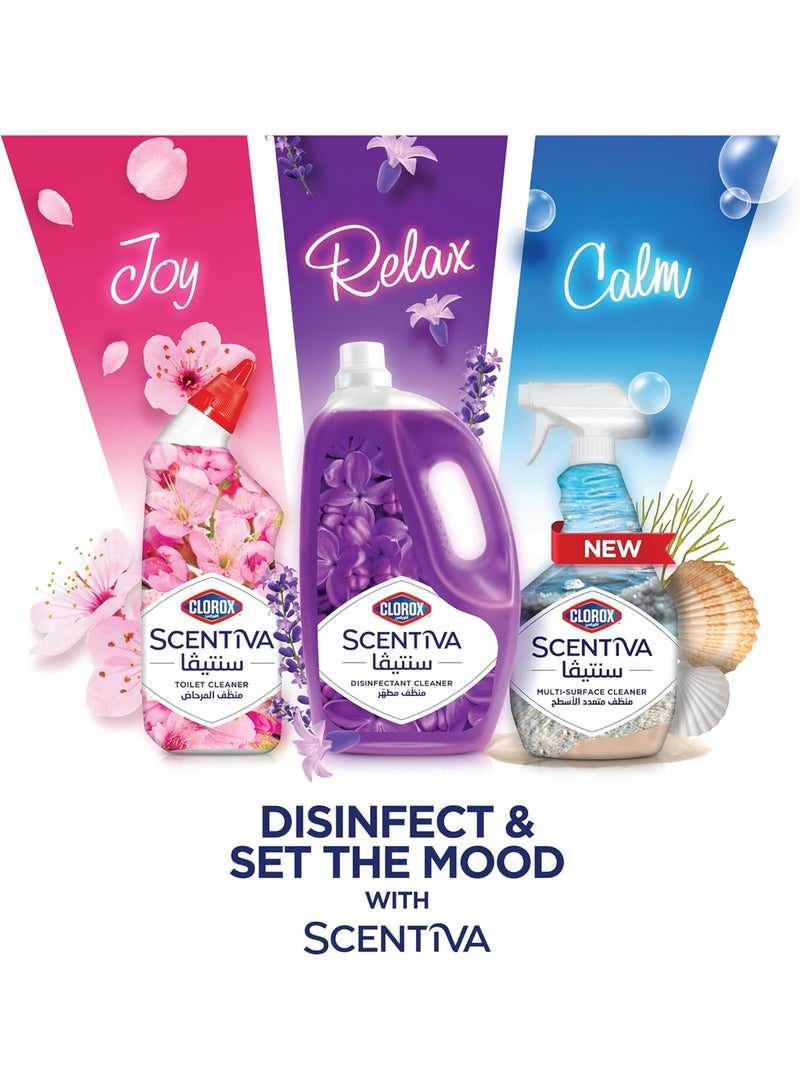 Clorox Scentiva Multipurpose Disinfectant Floor Cleaner Madagascar Citrus Grove 3L - Image 5