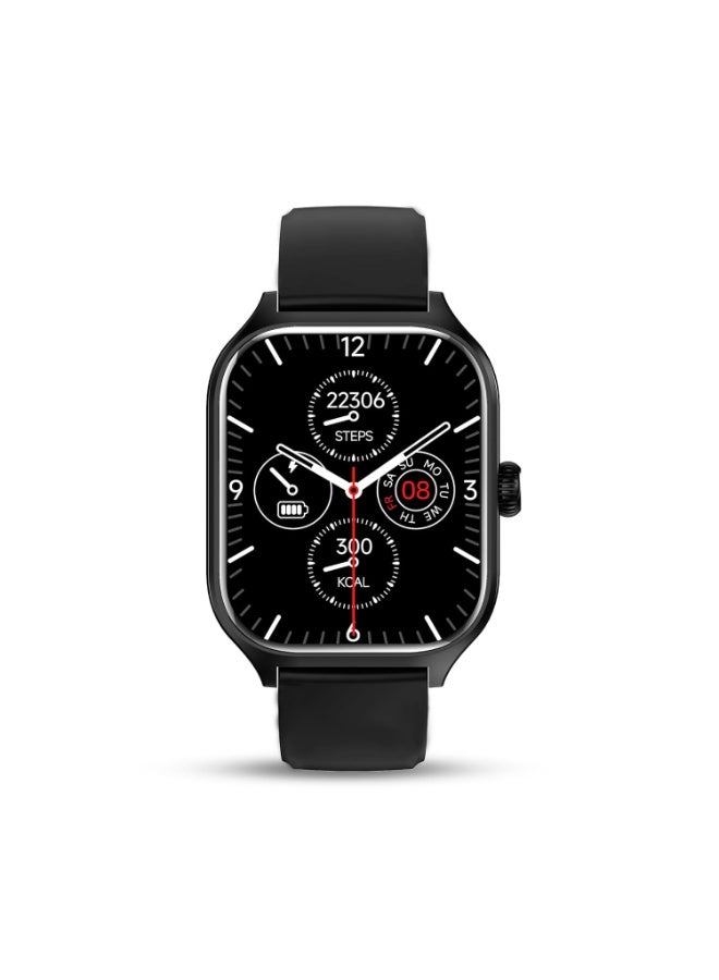 Smart Watch Series 8 Ultra Style Bluetooth Smartwatch with Fitness Tracker, Heart Rate, Sleep Monitor, Sports Modes – Black - Image 2