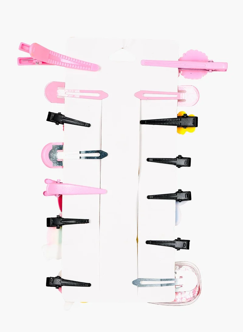 بيبي كلو Kids Flower Star Hair Clips 15 Pack