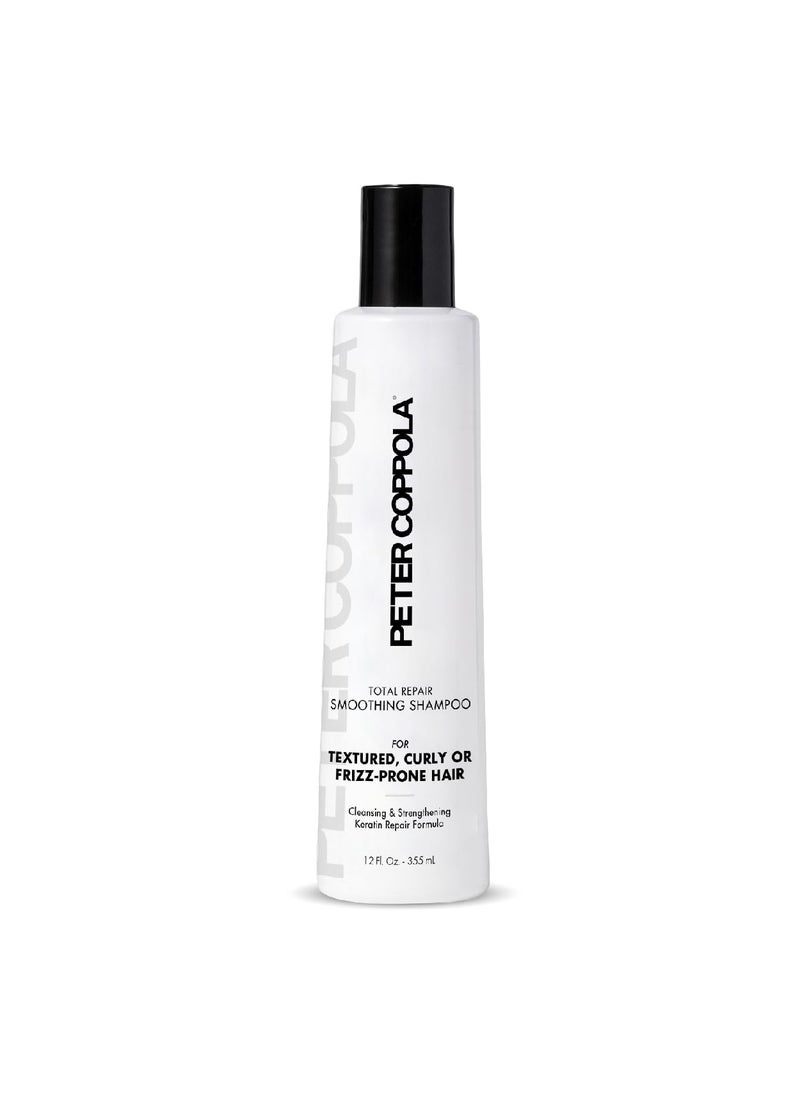 Peter Coppola PETER COPPOLA Total Repair SulfateFree Smoothing Shampoo 12 Oz  For Damaged Hair  Color Safe Sodium ChlorideFree Keratin Shampoo 
