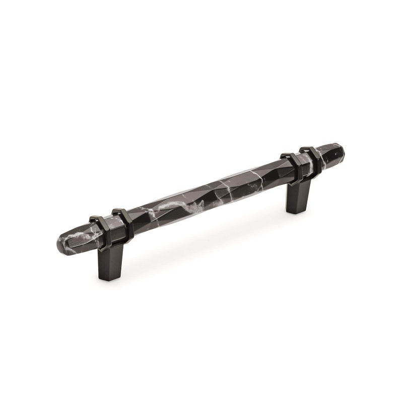 Amerock Cabinet Pull Marble BlackBlack Bronze 5116 inch 128 mm CentertoCenter Carrione 1 Pack Drawer Pull Drawer Handle Cabinet Hardware - Image 2