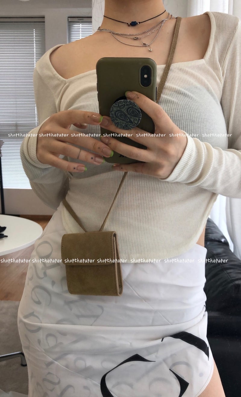 Women's Mini Belt Bag Crossbody, Wallet and Lipstick Holder - Image 1