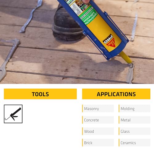 SikaBond Construction Adhesive, Gray, Advanced Polyurethane for Outdoor. Water immersible & Waterproof, 10 fl.oz - Image 5