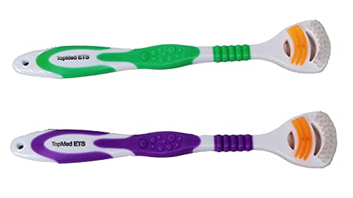 TOPMED ETS Tongue Cleaner Tongue Scraper Cleaner 2 Count (Pack of 1)) - Image 1