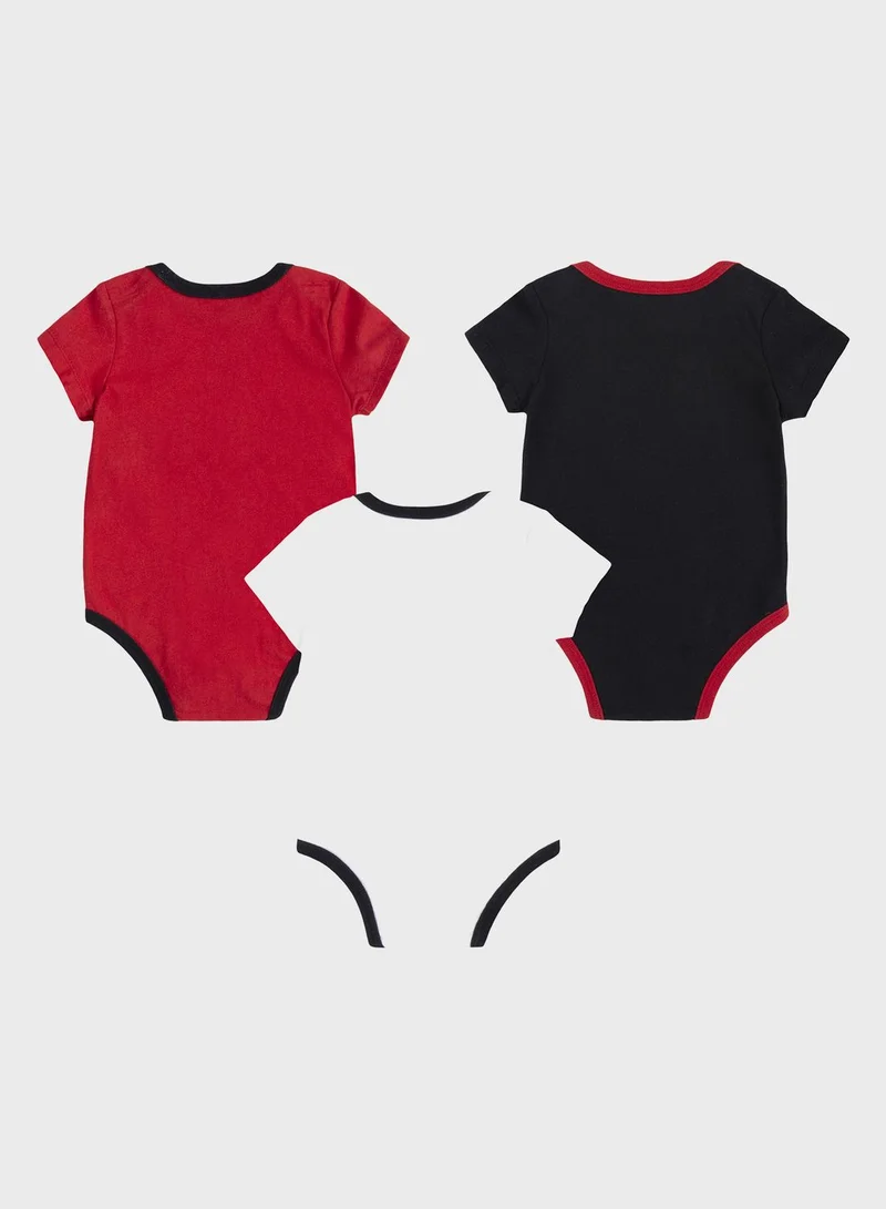 Jordan Infant 3 Pack Jordan Playground Bodysuit